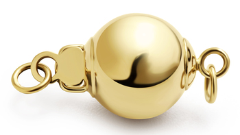 Spona in Ball - 14k Yellow Gold