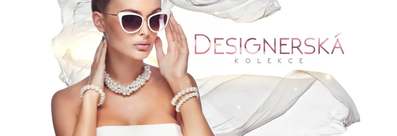 Landing banner for Designová kolekce